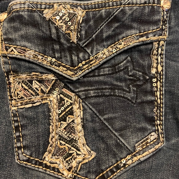Miss Me Denim - MISS ME JEANS MID-RISE EASY SKINNY SIZE 36/33 COLOR BLUE